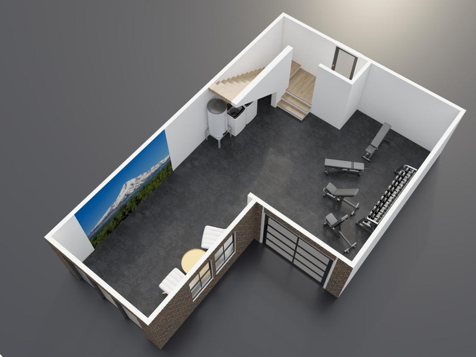Collection - Custom North Tabor - Gym & Kitchen Portland